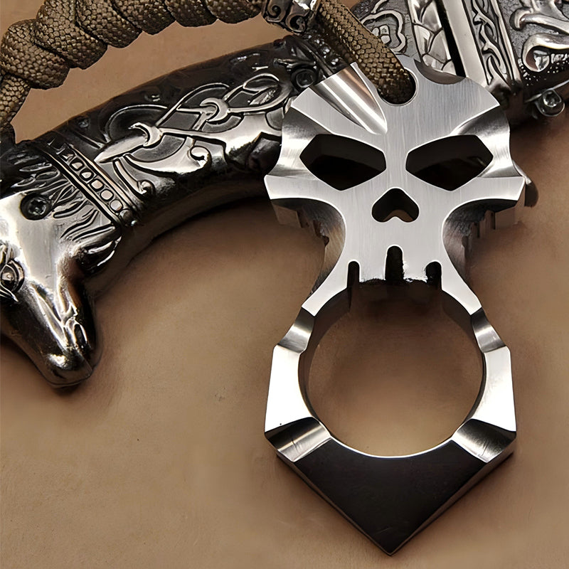 Mini Titanium Knuckle Duster Portable EDC Decoration