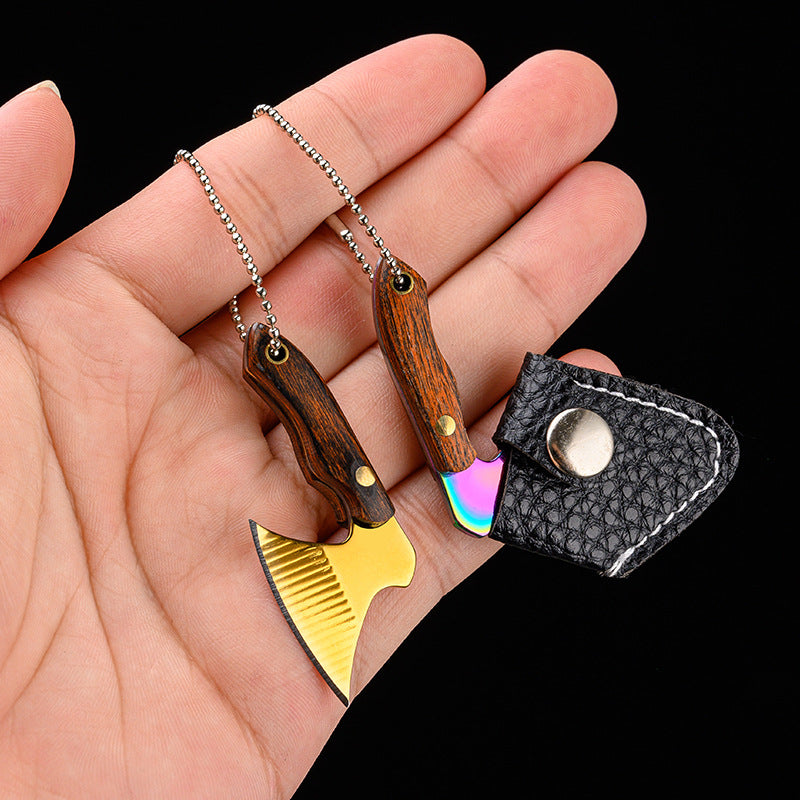 Mini Keychain Pocket Creative Backpack Charm Portable Outdoor Tool