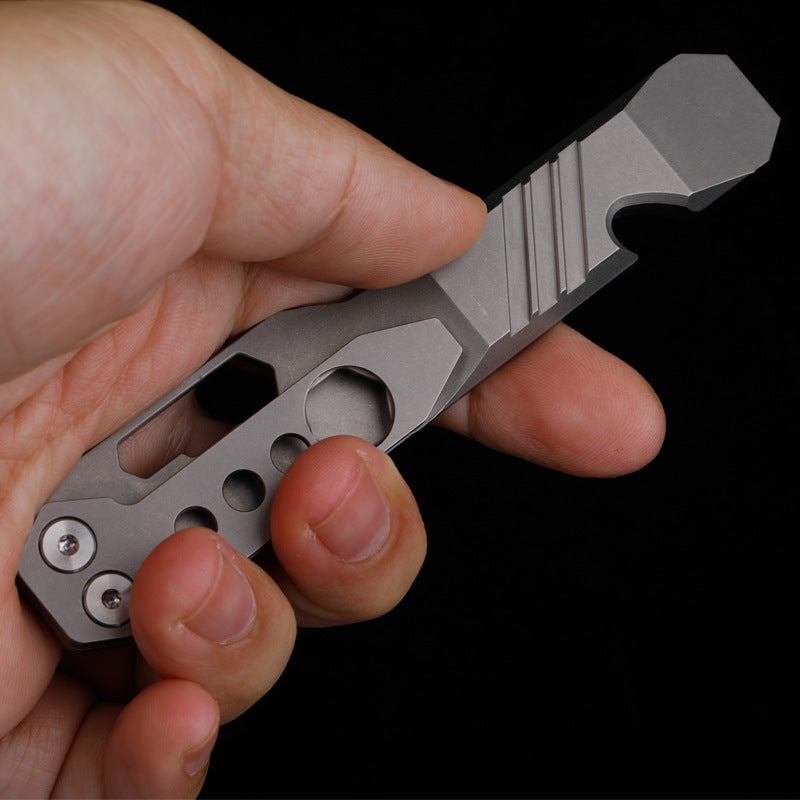 TC4 Titanium Alloy Multifunctional Tool Bottle Opener Portable EDC