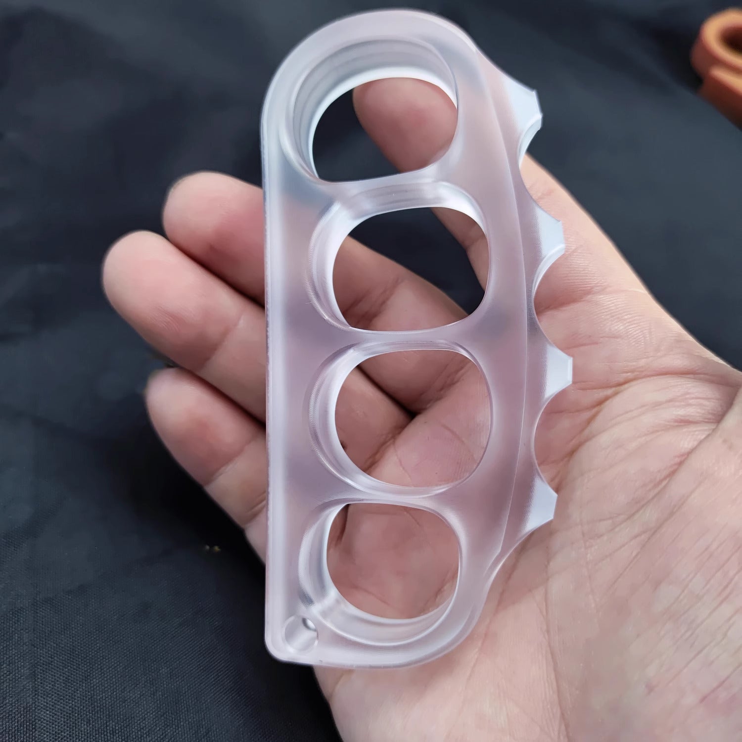 New Pea Pod Full PC Plastic Knuckles Self Defense