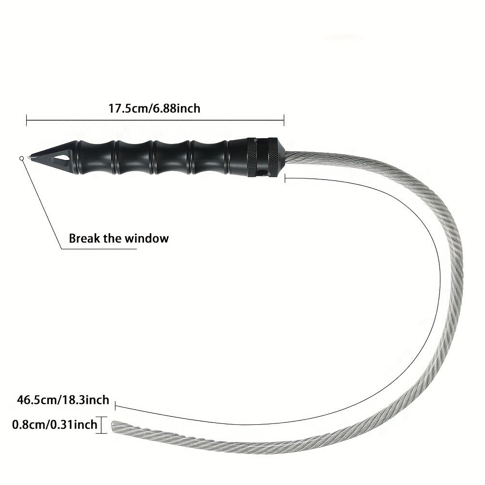 Self Defense Tactical Whip Stinger Legal Aluminium Alloy