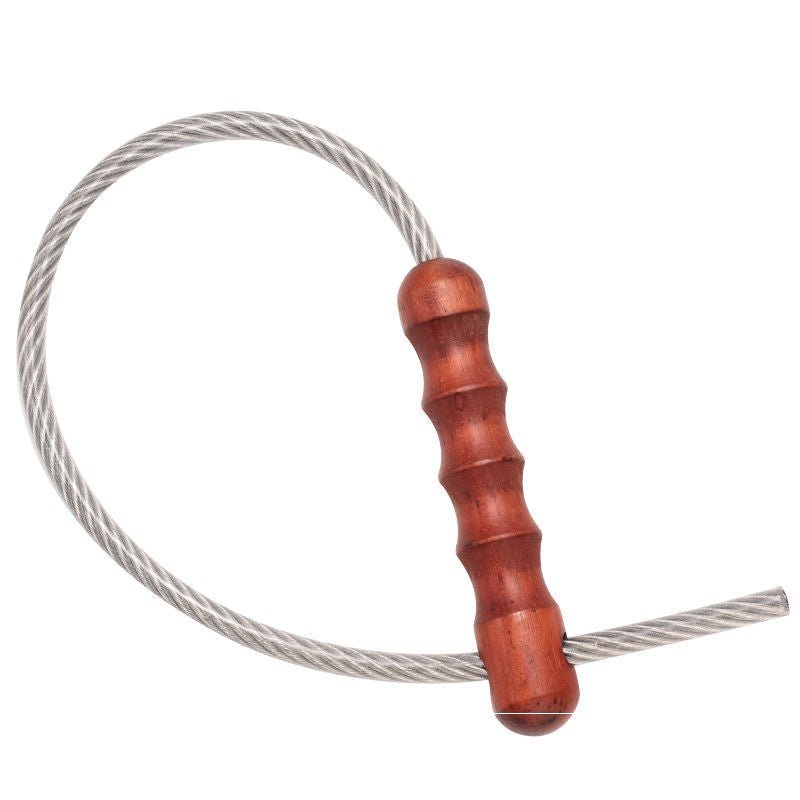 Wooden Handle Stinger Self Defense Whip Car Emergency Tool For Women - Cakra EDC Gadgets