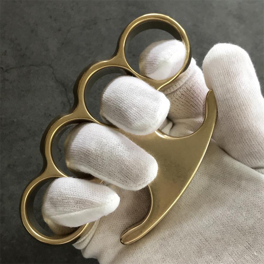 Old Style Classic Stonewashed Brass Knuckle Duster