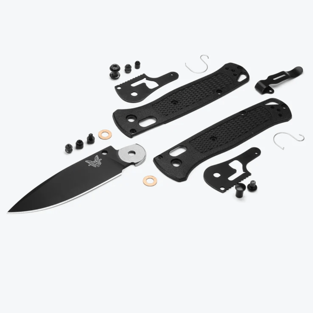Benchmade Bugout 535BK-2 – 3.24" CPM-S30V Blade, Black Grivory Handle, AXIS Lock EDC Knife