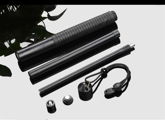New model of extended resistance baton, plastic telescopic baton for self-defense and anti-wolf protection