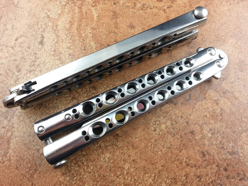 BM42 Butterfly Knife (Mirror Polished Version)
