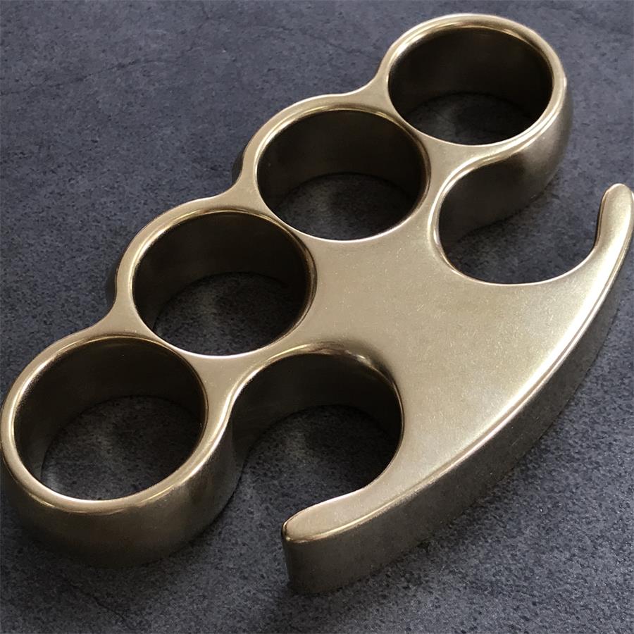 Old Style Classic Stonewashed Brass Knuckle Duster