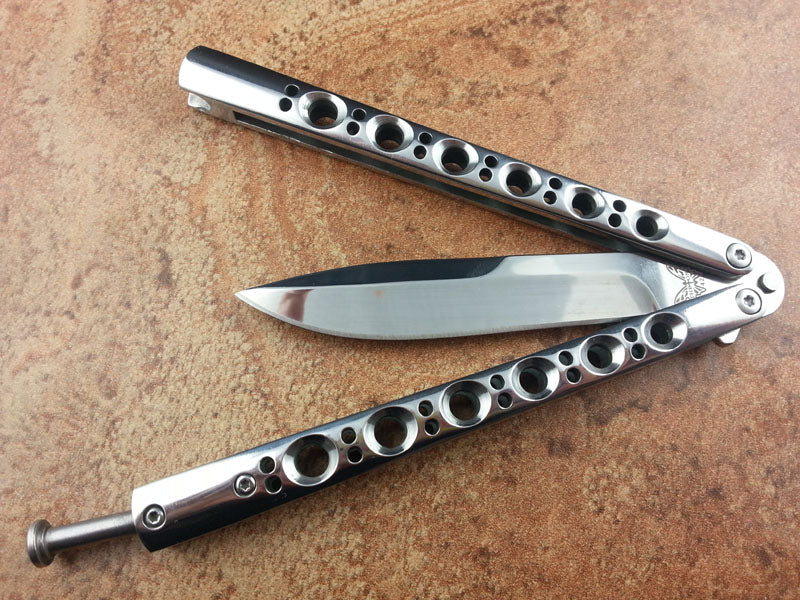 BM42 Butterfly Knife (Mirror Polished Version)