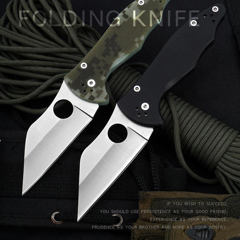 G10 Handle Tactical Folding Knife Pocket Knives EDC Tool