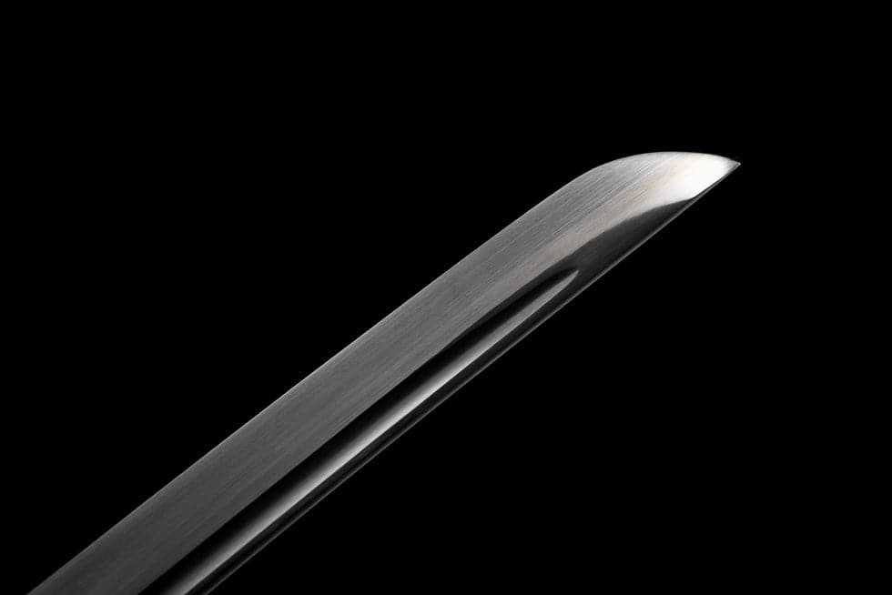 boxkatana Hand Forged Anime Bleach Ichigo Bankai Sword Tensa Zangetsu Hand Polished Spring Steel Black Blade