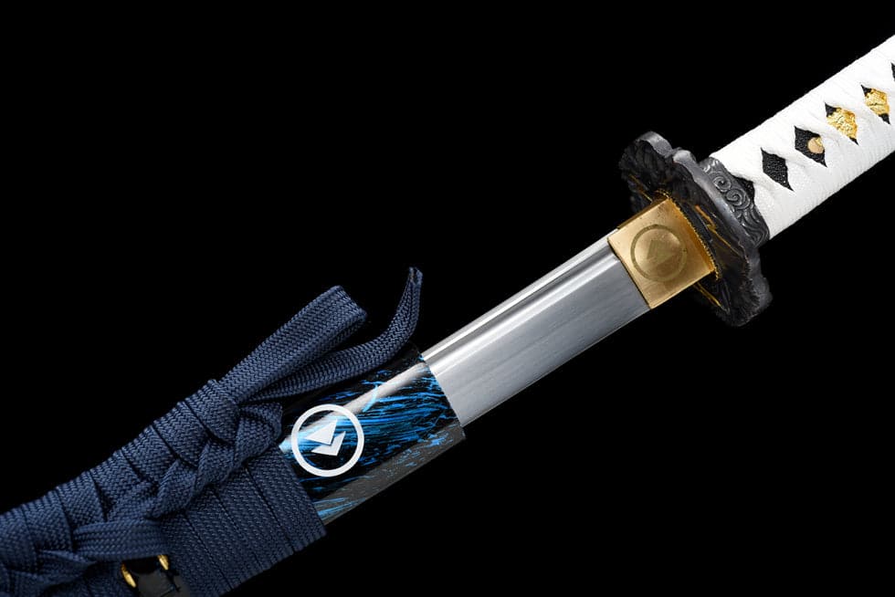 boxkatana Hand Forged Anime Katana Ghost of Tsushima 9260 Spring Steel Reproduction