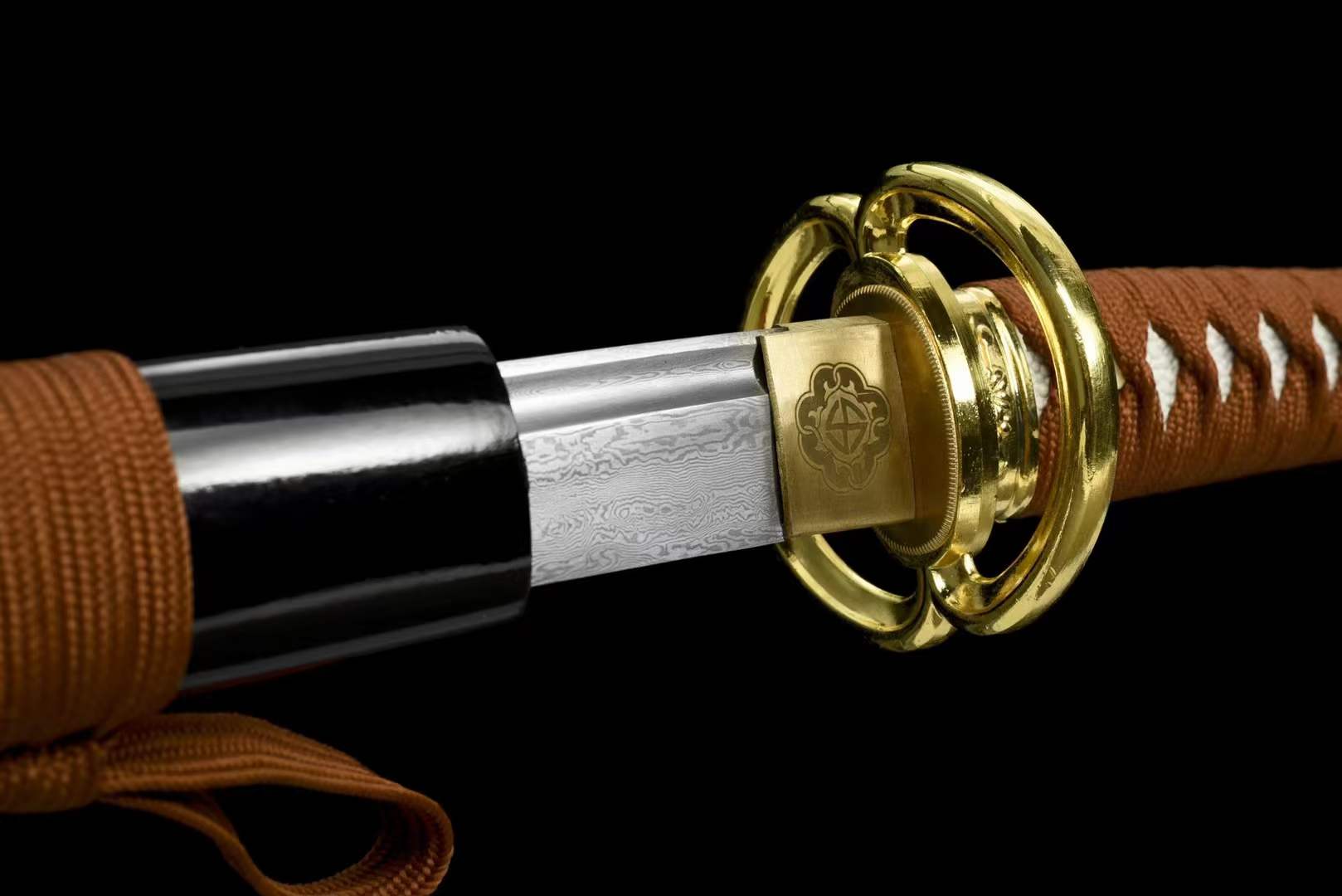 boxkatana Hand Forged Anime Katana Himura Kenshin Reverse Blade Edition Pattern Steel