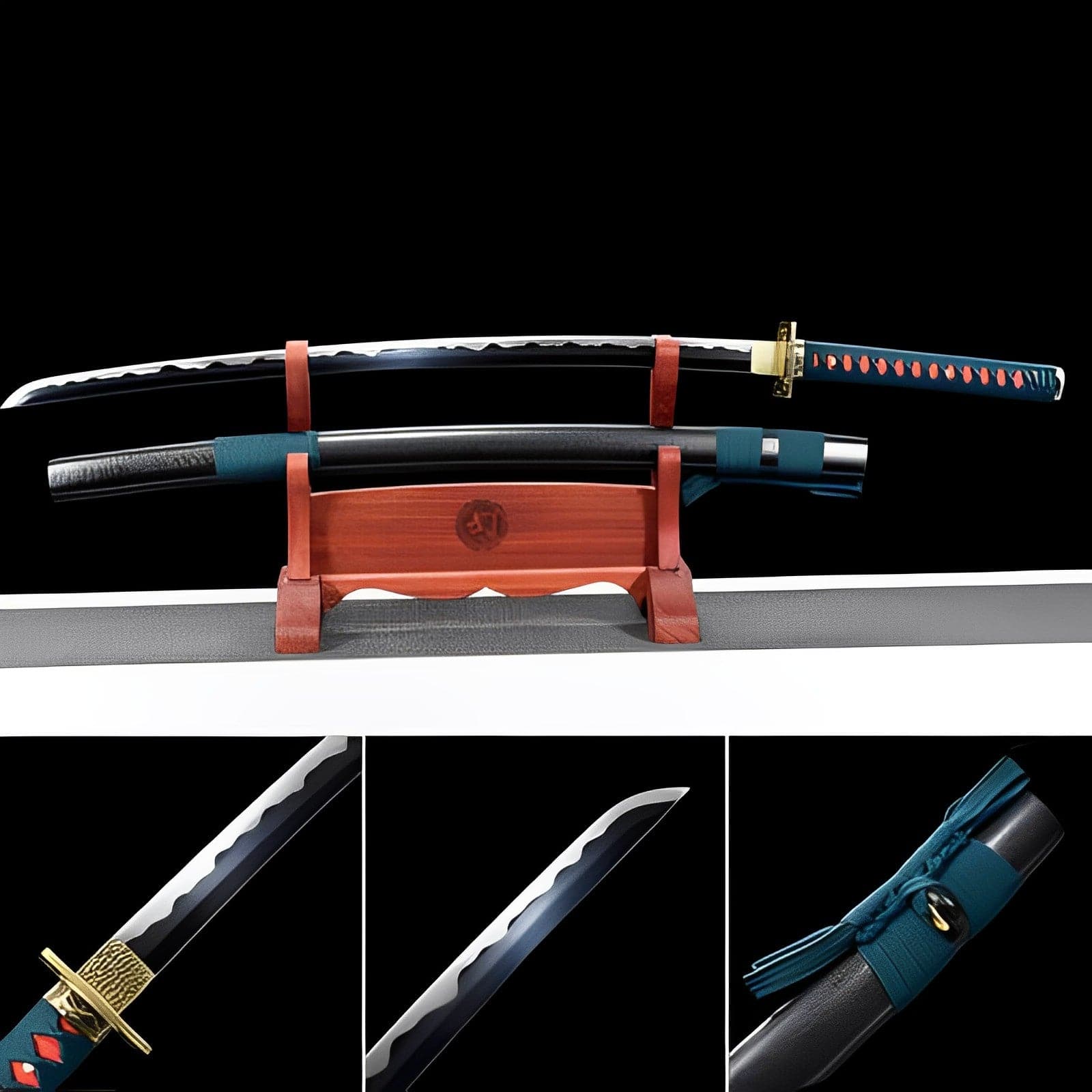 boxkatana Hand Forged Anime Katana One Piece Denjiro High Speed Steels Hand sharpening of blades