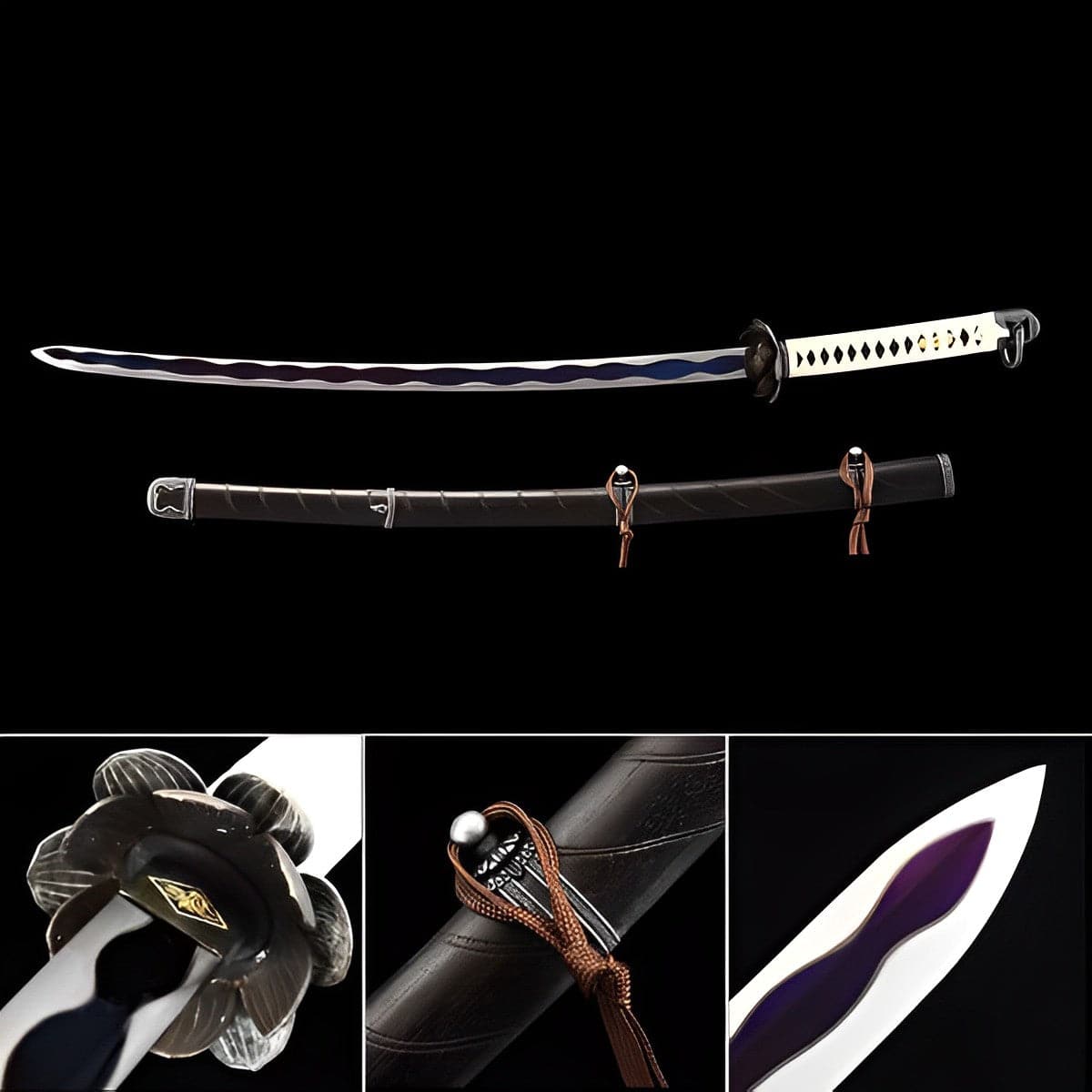 boxkatana Hand Forged Anime Katana Undead Cut(Open Door)