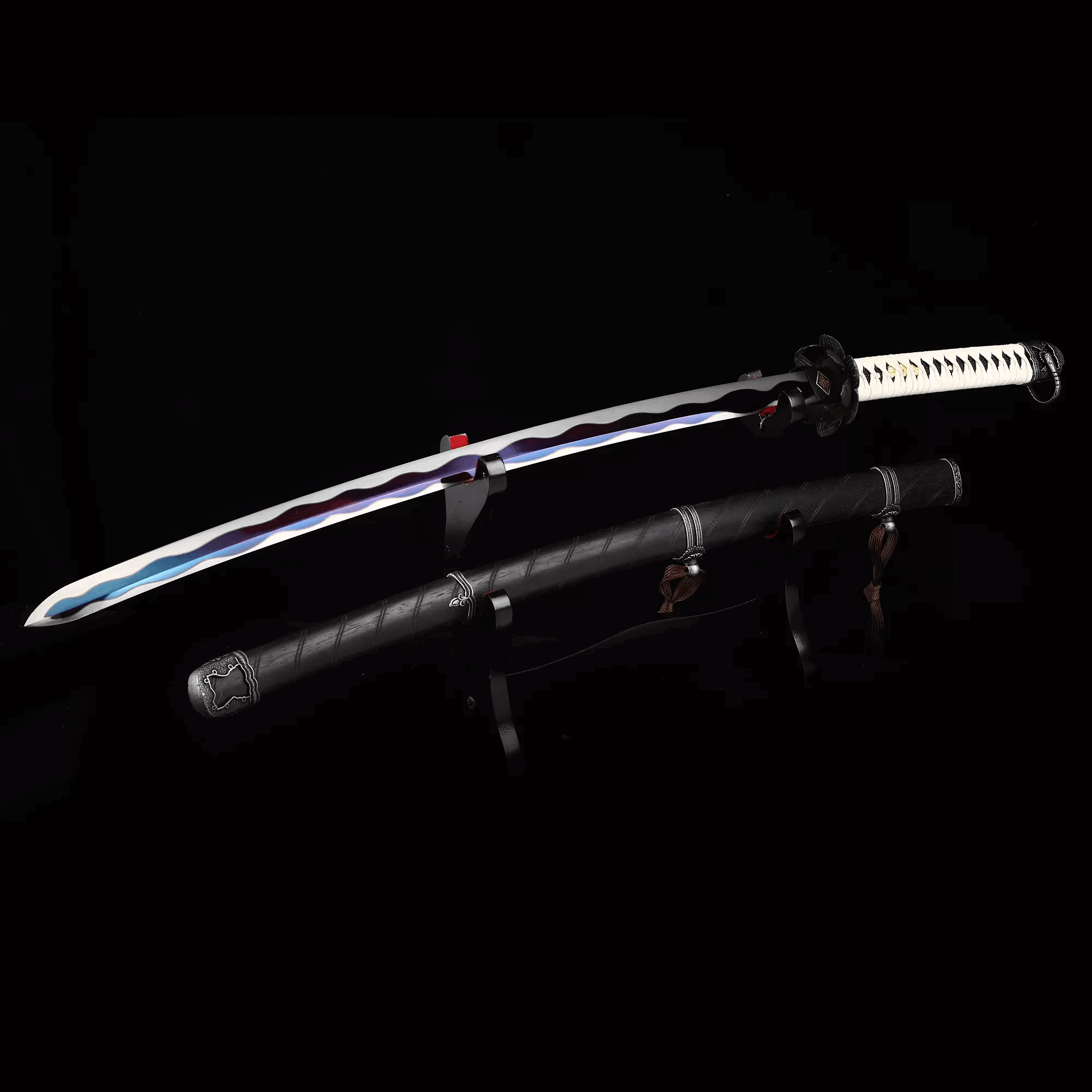 boxkatana Hand Forged Anime Katana Undead Cut(Open Door)