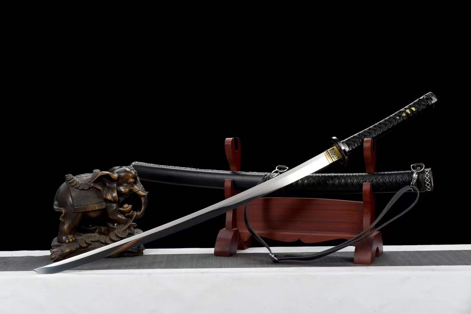 boxkatana Hand Forged Anime Katana Walking Dead Mirror polishing