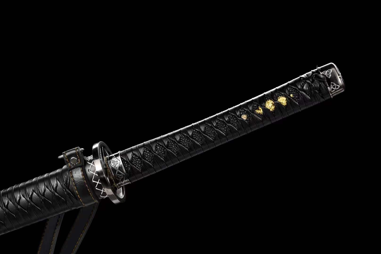 boxkatana Hand Forged Anime Katana Walking Dead Mirror polishing