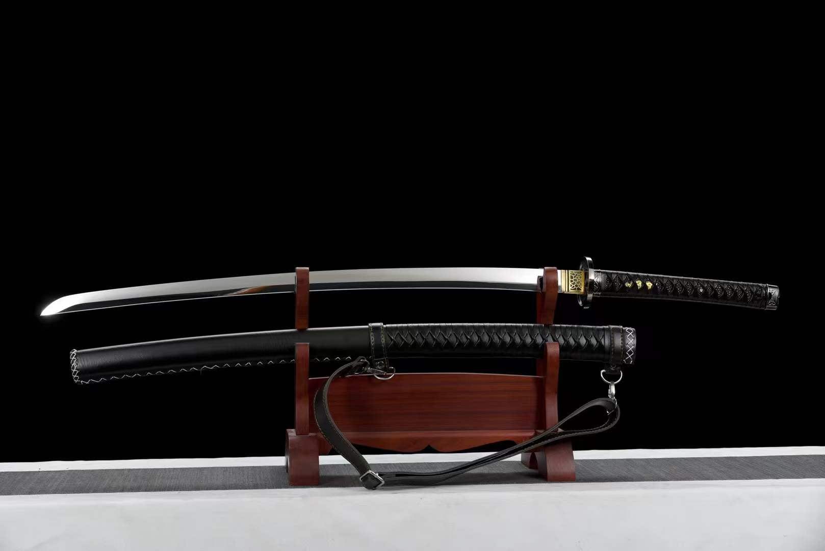 boxkatana Hand Forged Anime Katana Walking Dead Mirror polishing