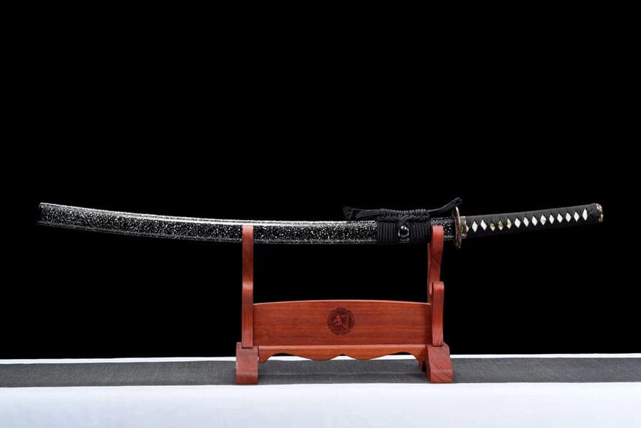 boxkatana Hand Forged Japanese Samurai Katana Auspicious Clouds &Beasts T10 Turns the soil to burn blade