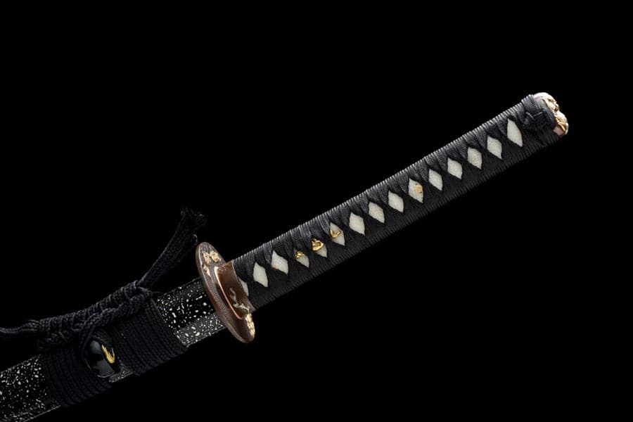 boxkatana Hand Forged Japanese Samurai Katana Auspicious Clouds &Beasts T10 Turns the soil to burn blade