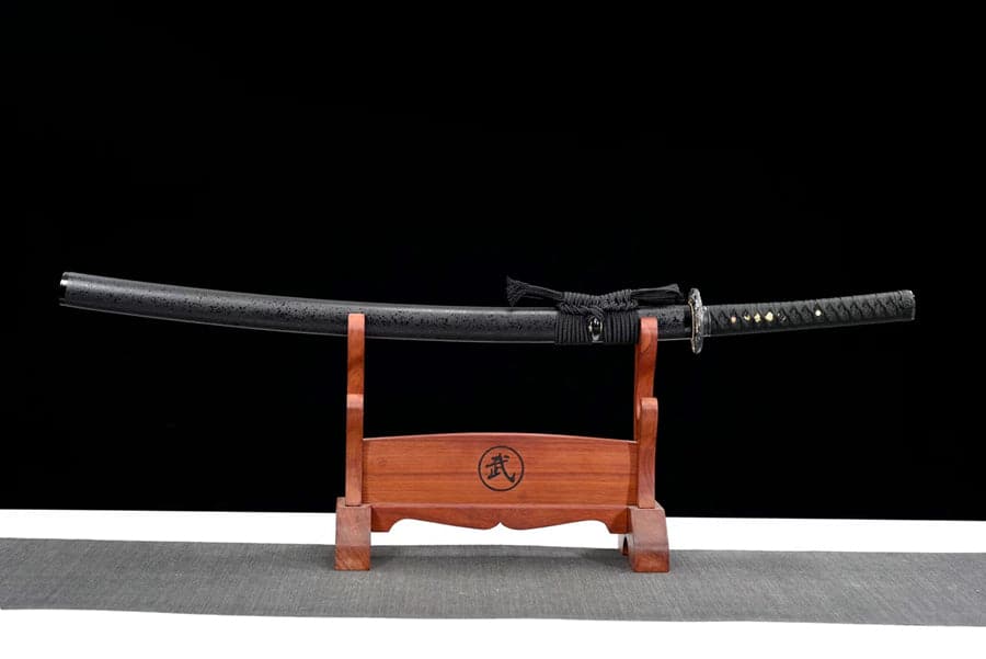 boxkatana Hand Forged Japanese Samurai Katana Blackwing T10 Carbon steel Full Tang