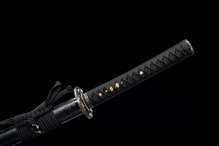 boxkatana Hand Forged Japanese Samurai Katana Blackwing T10 Carbon steel Full Tang