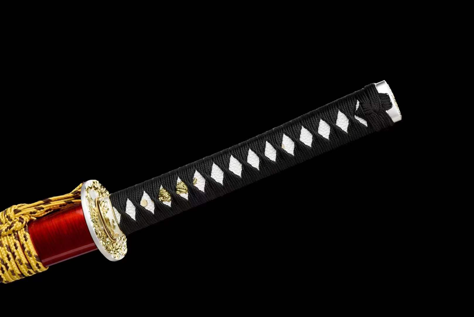 boxkatana Hand Forged Japanese Samurai Katana Confidante Pattern Steel Hammered Texture