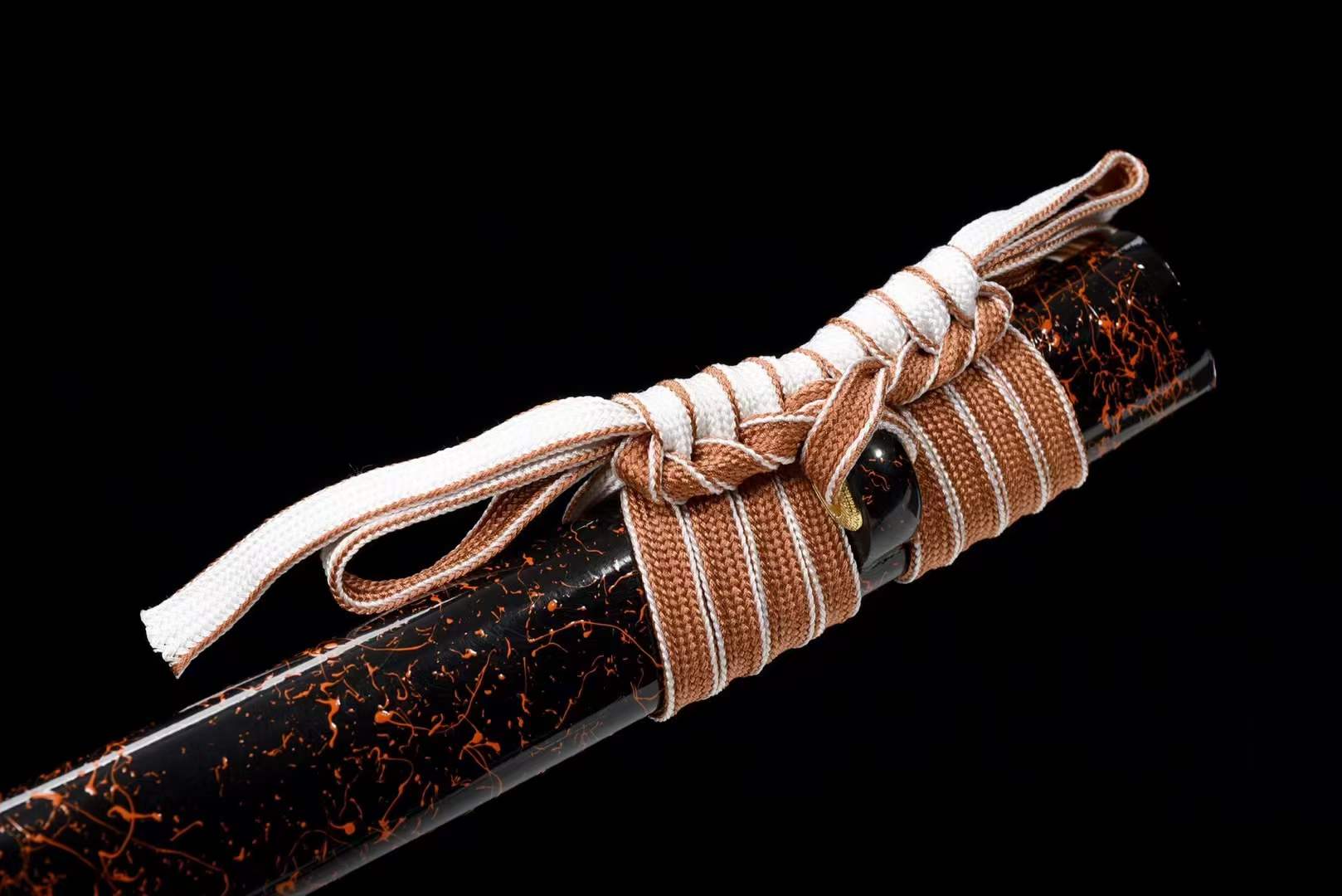 boxkatana Hand Forged Japanese Samurai Katana Desert T10 Turns the soil to burn blade