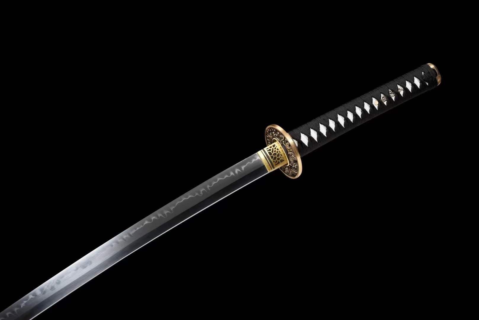 boxkatana Hand Forged Japanese Samurai Katana Desert T10 Turns the soil to burn blade