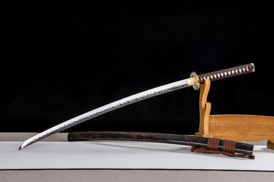 boxkatana Hand Forged Japanese Samurai Katana Flying clouds T10 Carbon steel Full Tang