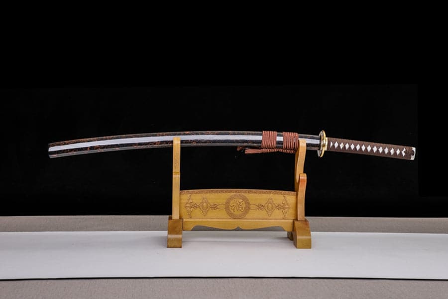 boxkatana Hand Forged Japanese Samurai Katana Flying clouds T10 Carbon steel Full Tang