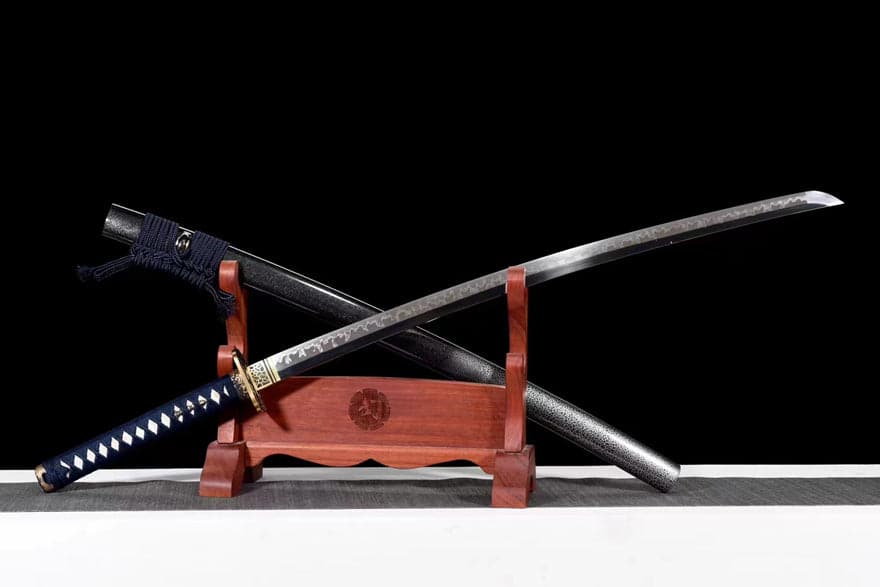 boxkatana Hand Forged Japanese Samurai Katana Kṣitigarbha Bodhisattva T10 Carbon steel Mirror grinding