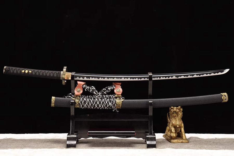 boxkatana Hand Forged Japanese Samurai Katana Lion T10 Carbon steel Full Tang