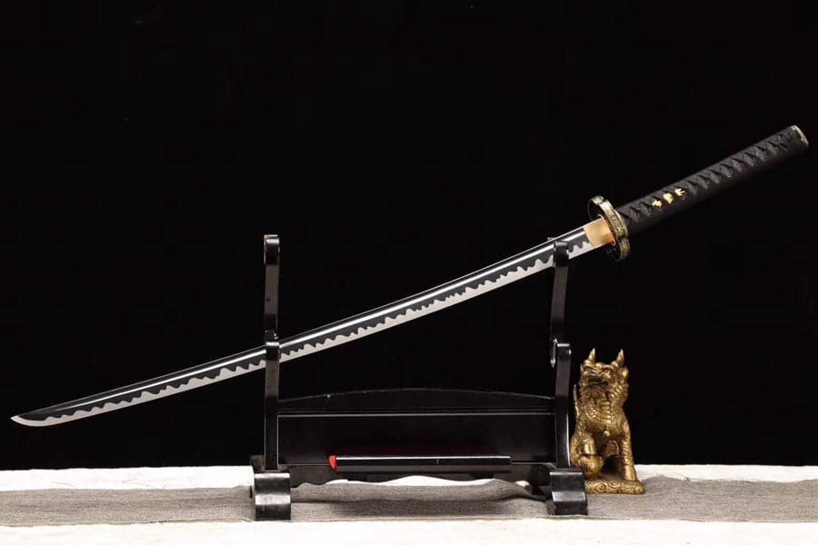 boxkatana Hand Forged Japanese Samurai Katana Lion T10 Carbon steel Full Tang