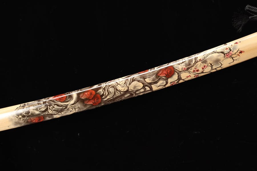 boxkatana Hand Forged Japanese Samurai Katana Monsters Sword 9260 Spring Steel Full Tang