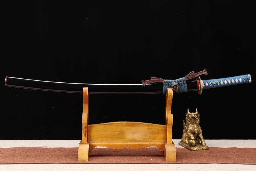 boxkatana Hand Forged Japanese Samurai Katana Night Hidden T10 Carbon steel Turns the soil to burn blade