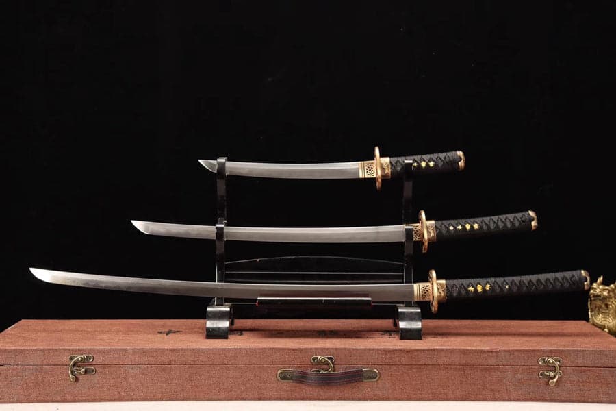 boxkatana Hand Forged Japanese Samurai Katana Pattern Steel Turns the soil to burn blade