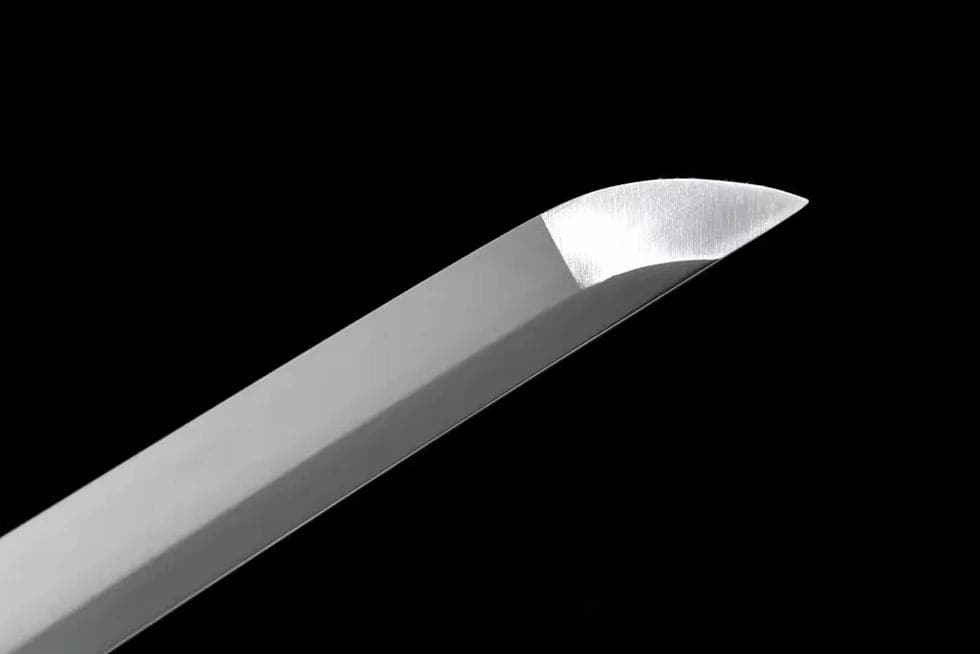 boxkatana Hand Forged Japanese Samurai Katana Silver Dragon Knight High-performance Manganese Steel