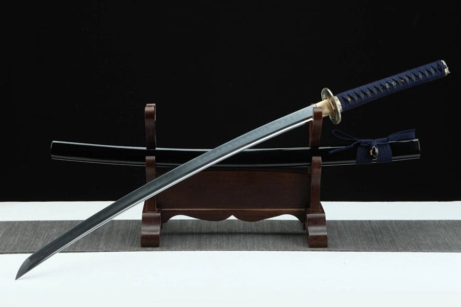 boxkatana Hand Forged Japanese Samurai Katana Skeleton Specialty steel Turns the soil to burn blade fine grinding