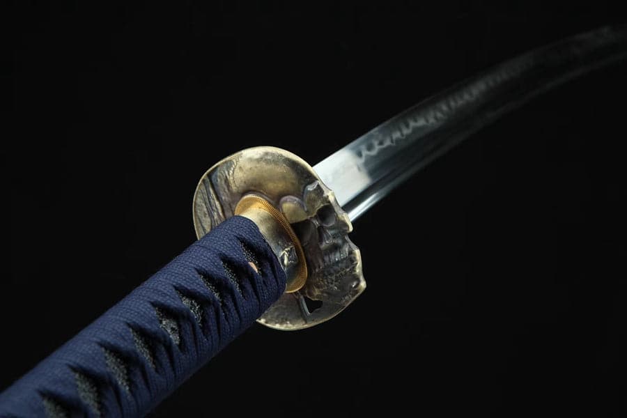 boxkatana Hand Forged Japanese Samurai Katana Skeleton Specialty steel Turns the soil to burn blade fine grinding