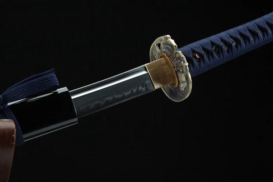 boxkatana Hand Forged Japanese Samurai Katana Skeleton Specialty steel Turns the soil to burn blade fine grinding