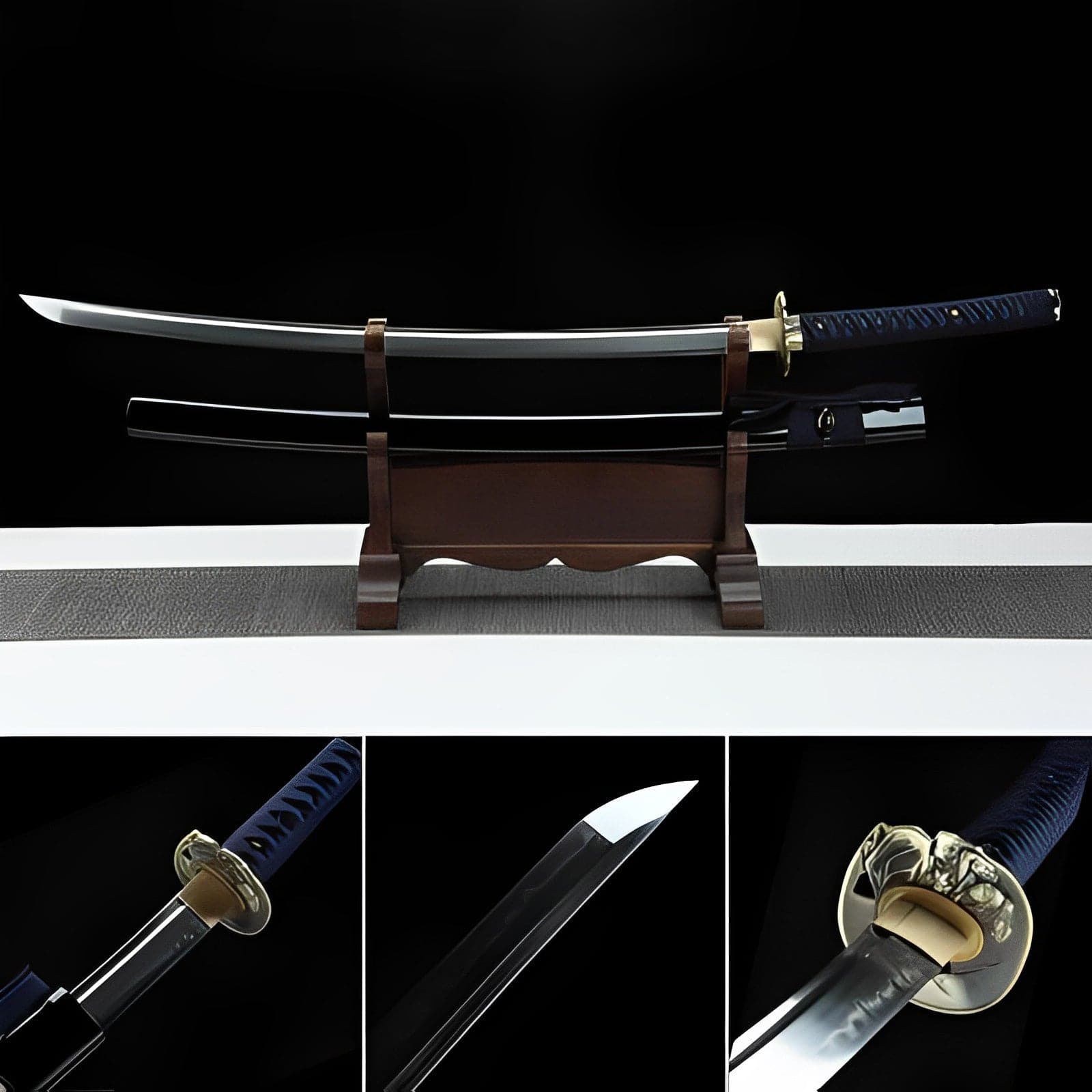 boxkatana Hand Forged Japanese Samurai Katana Skeleton Specialty steel Turns the soil to burn blade fine grinding