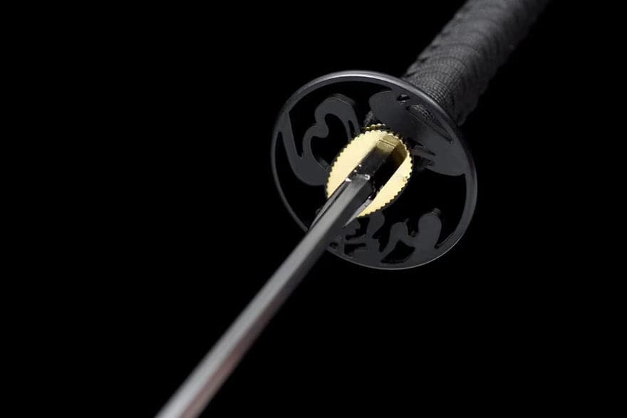 boxkatana Hand Forged Japanese Samurai Katana Violet 9260 Spring Steel Full Tang