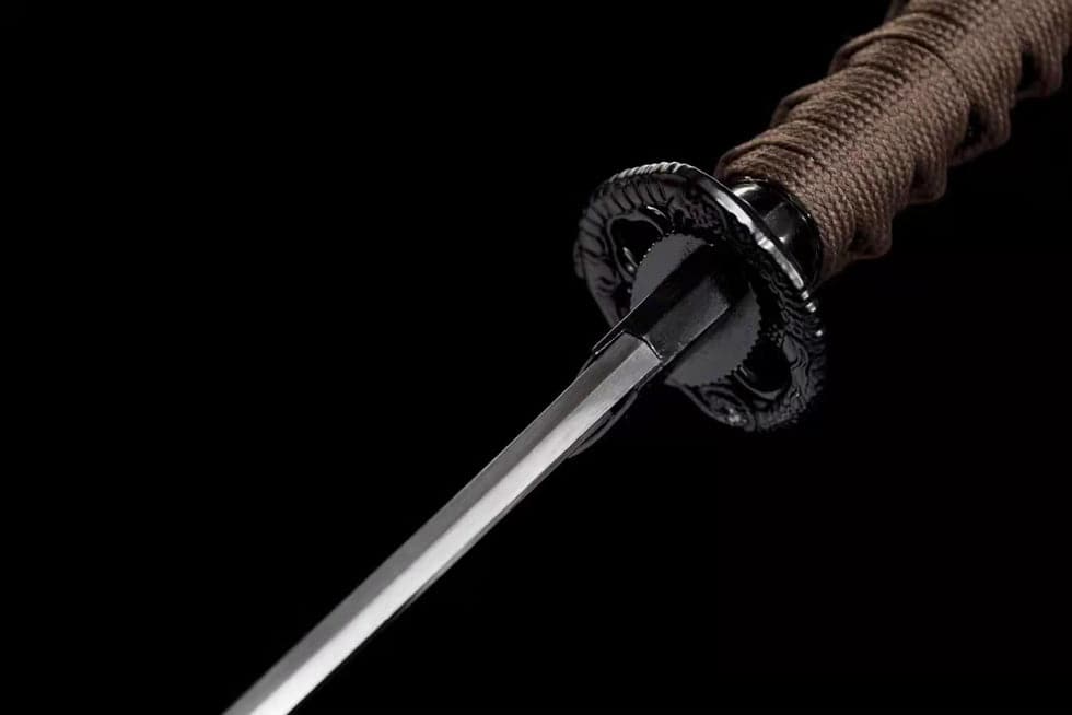 boxkatana Hand Forged Japanese Tanto Asura Short knife T10 Carbon steel Turns the soil to burn blade