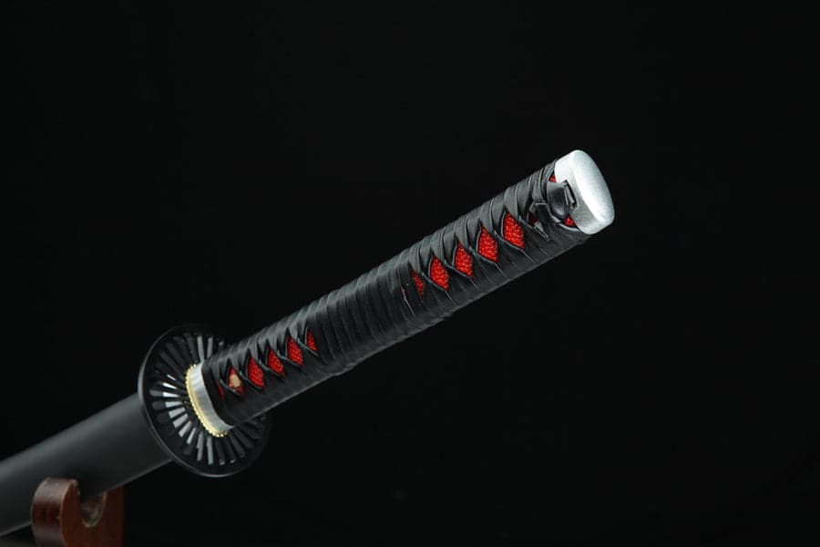 boxkatana Handmade Anime Demon Slayer Tanjiro Nichirin Sword 1045 High Carbon Steel Black