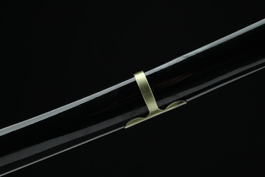 boxkatana Handmade Anime One Piece Roronoa Zoro's Yubashiri Sword 1045 High Carbon Steel Black