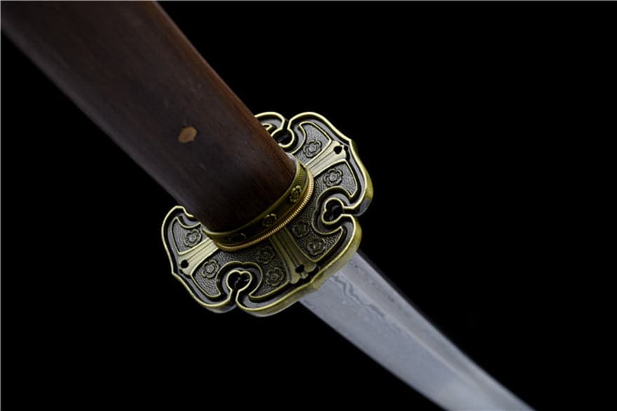 boxkatana Handmade Japanese Tachi Odachi Clear Shadow Pattern Steel Imported rosewood