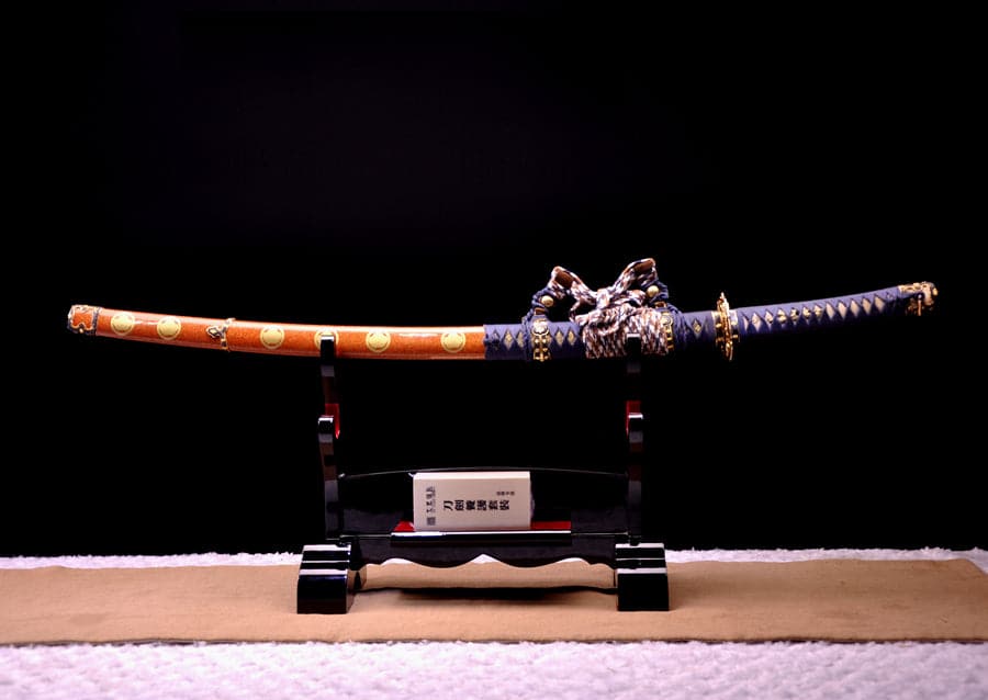 boxkatana Handmade Japanese Tachi Odachi Emperor Tamahagane Finish polishing