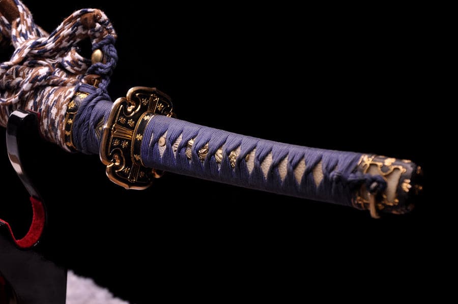 boxkatana Handmade Japanese Tachi Odachi Emperor Tamahagane Finish polishing