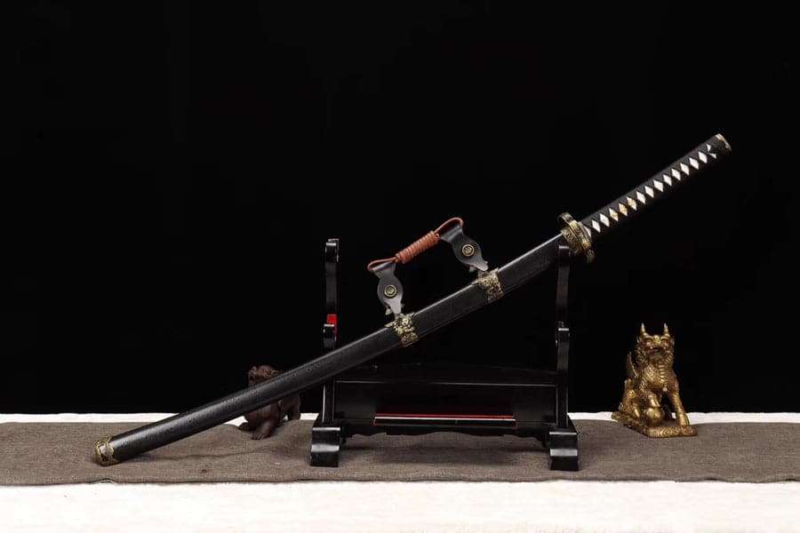 boxkatana Handmade Japanese Tachi Odachi Hidden Front 9260 Spring Steel